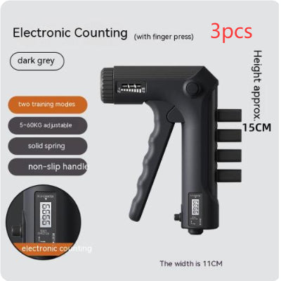 Men's Professional Hand Practice Actuating Arm Muscle Finger Strength Rehabilitation Training Equipment Fitness Decompression Wrist Strength Count