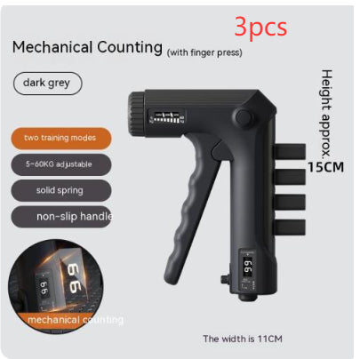 Men's Professional Hand Practice Actuating Arm Muscle Finger Strength Rehabilitation Training Equipment Fitness Decompression Wrist Strength Count